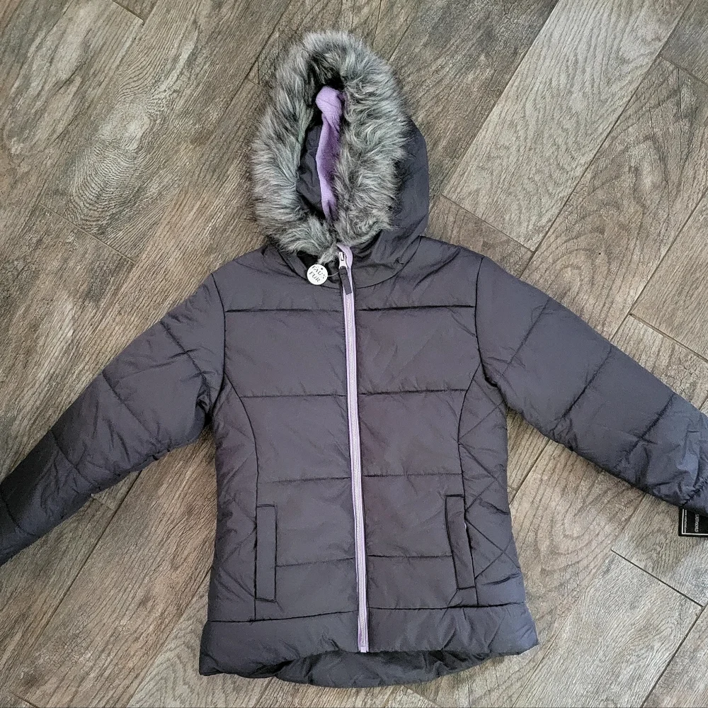 Rothschild Hooded Insulated Quilt Puffer Coat Gorpcore Outdoor School Urban Tech